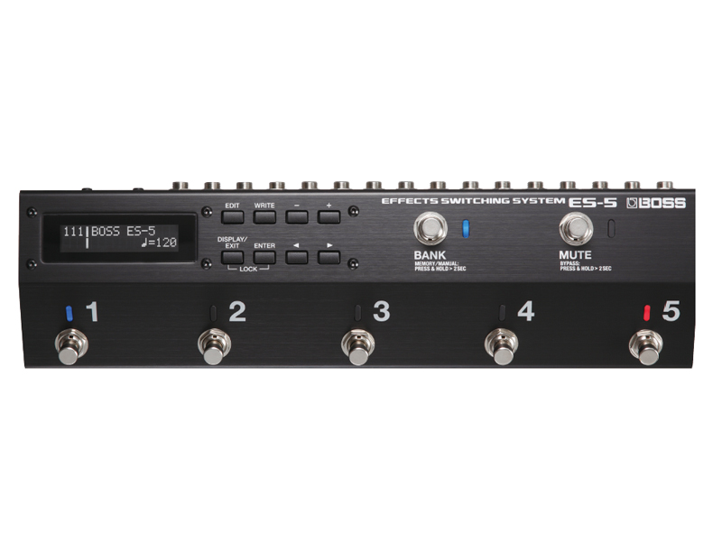 BOSS／ES-5】コンパクトでも機能が凝縮した5ループのプログラマブル