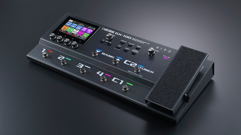 BOSS／GX-100】高品位なサウンドと高い汎用性、スムーズな操作感を実現