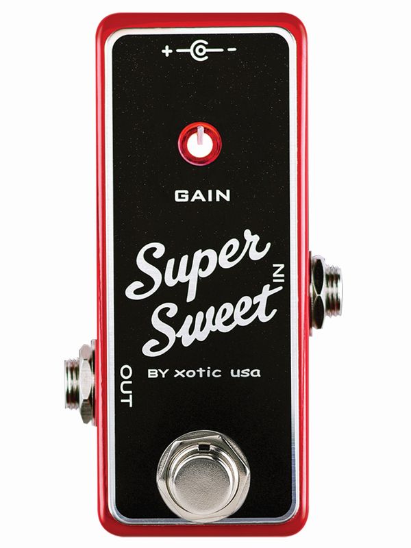 Xotic／Super Clean Buffer、Super Sweet Booster】高品位クリーン
