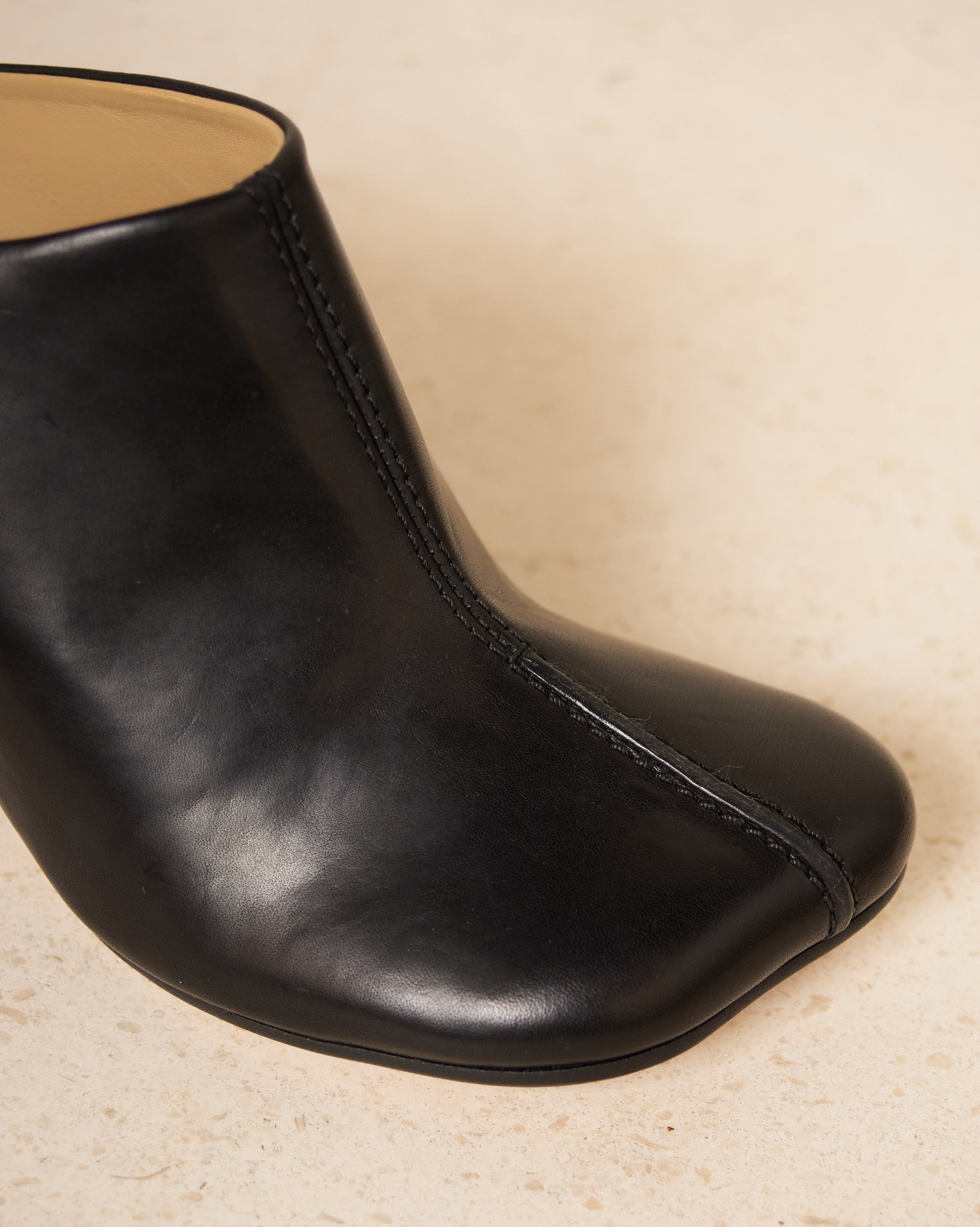 MM6 Maison Margiela Black High Heel Mules s59wx0071 - DILETTANTE