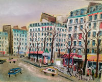 絵画・リトグラフ・インテリア・油絵・販売・絵画購入・パリ風景・東京