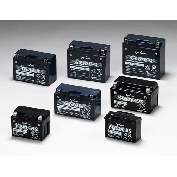 GS YUASA VRLA(制御弁式)バッテリー| Dirtbikeplus (ダートバイクプラス)