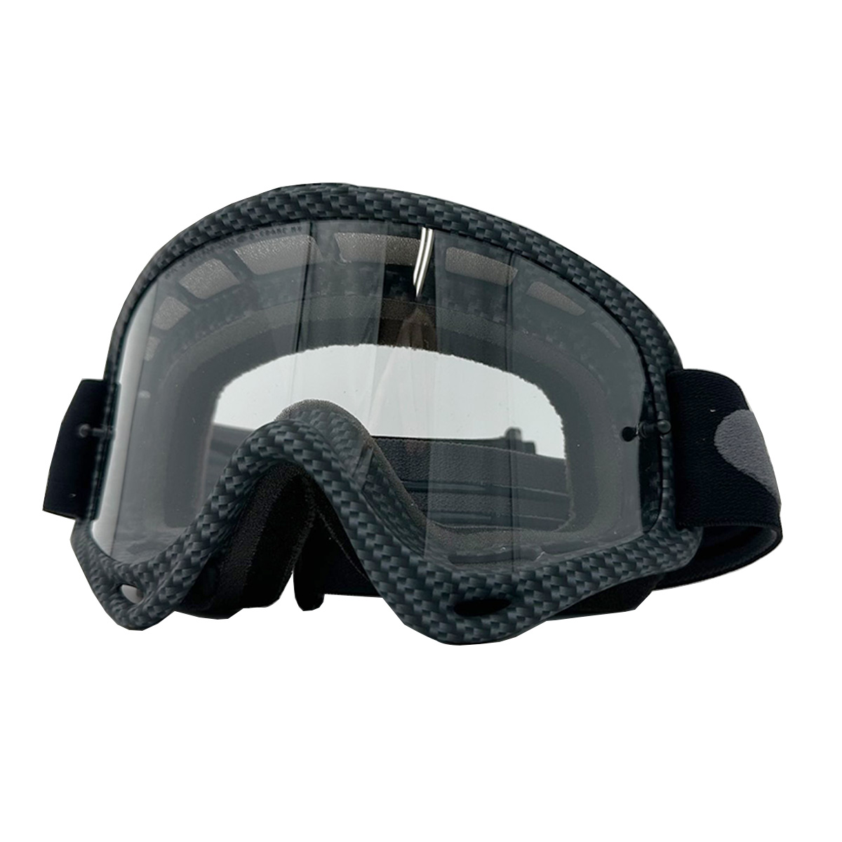 OAKLEY O-FRAME MXゴーグル マット カーボンファイバー/クリアレンズ