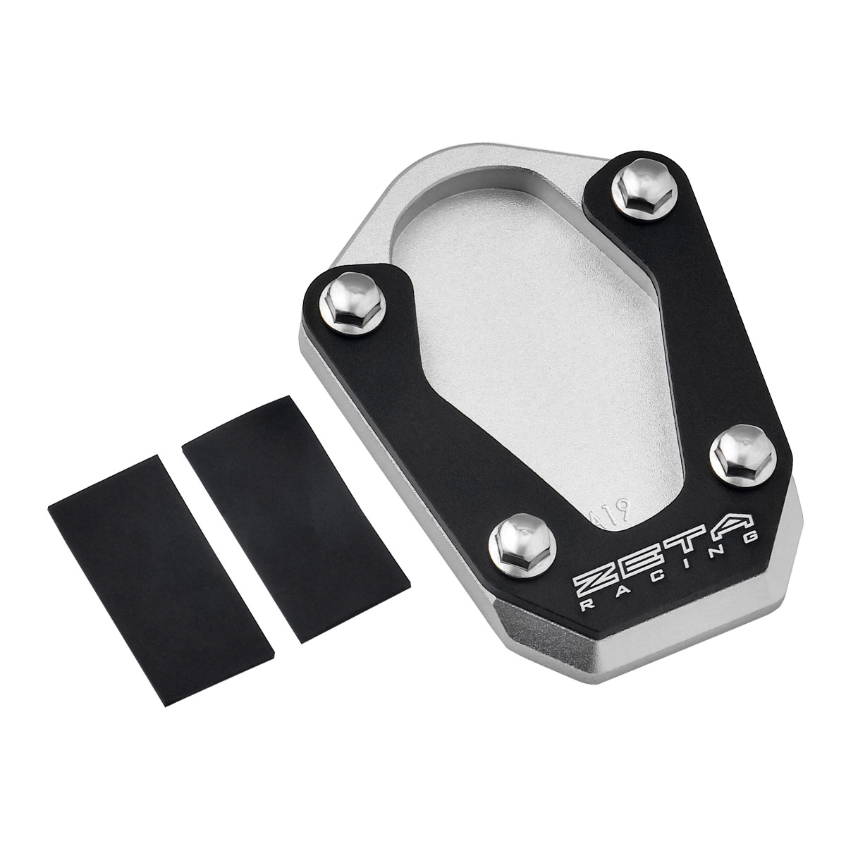 ZETA RACING サイドスタンドエクステンダー 鍛造アルミキックスタンド