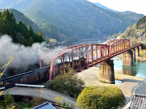 球磨川第一橋梁の鉄道遺産・ディスカバーニッポン