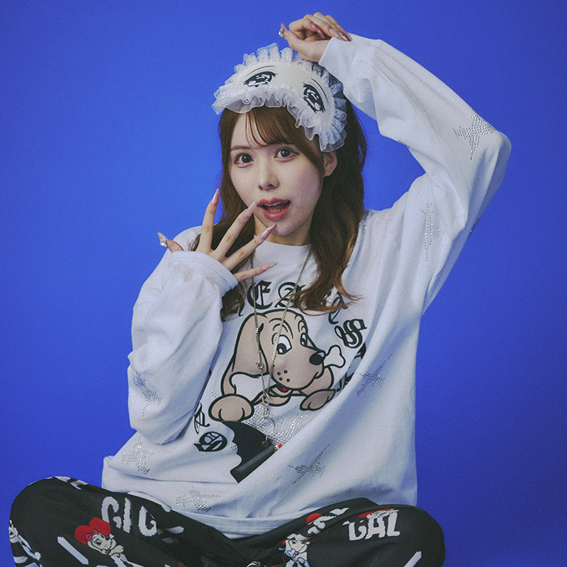 GALFY(ガルフィー) “ピカピカ注射器犬ロンTee” - DISSIDENT WEB SHOP