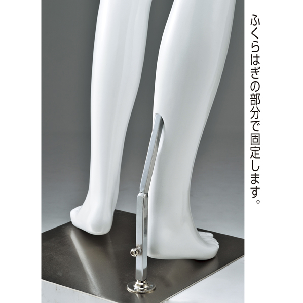 紳士リアルマネキンシルバー