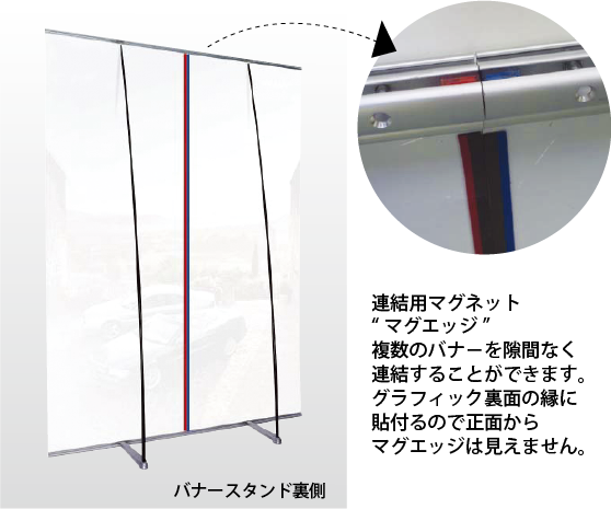 Expnd BannerStand (エキスパンドバナースタンド) | 店舗・展示会での