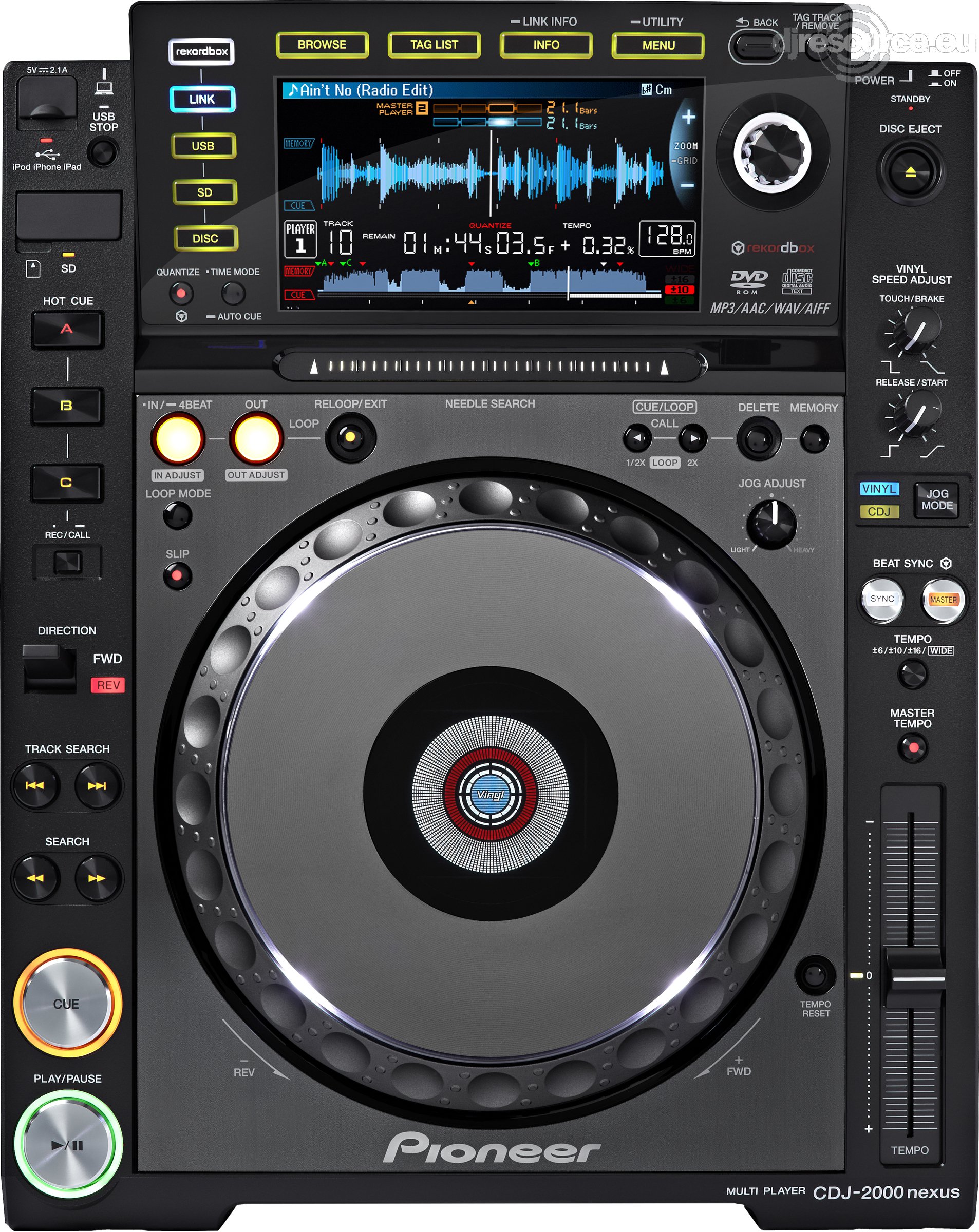 Pioneer DJ › CDJ-2000NEXUS › Player Tabletop - Gearbase | DJResource