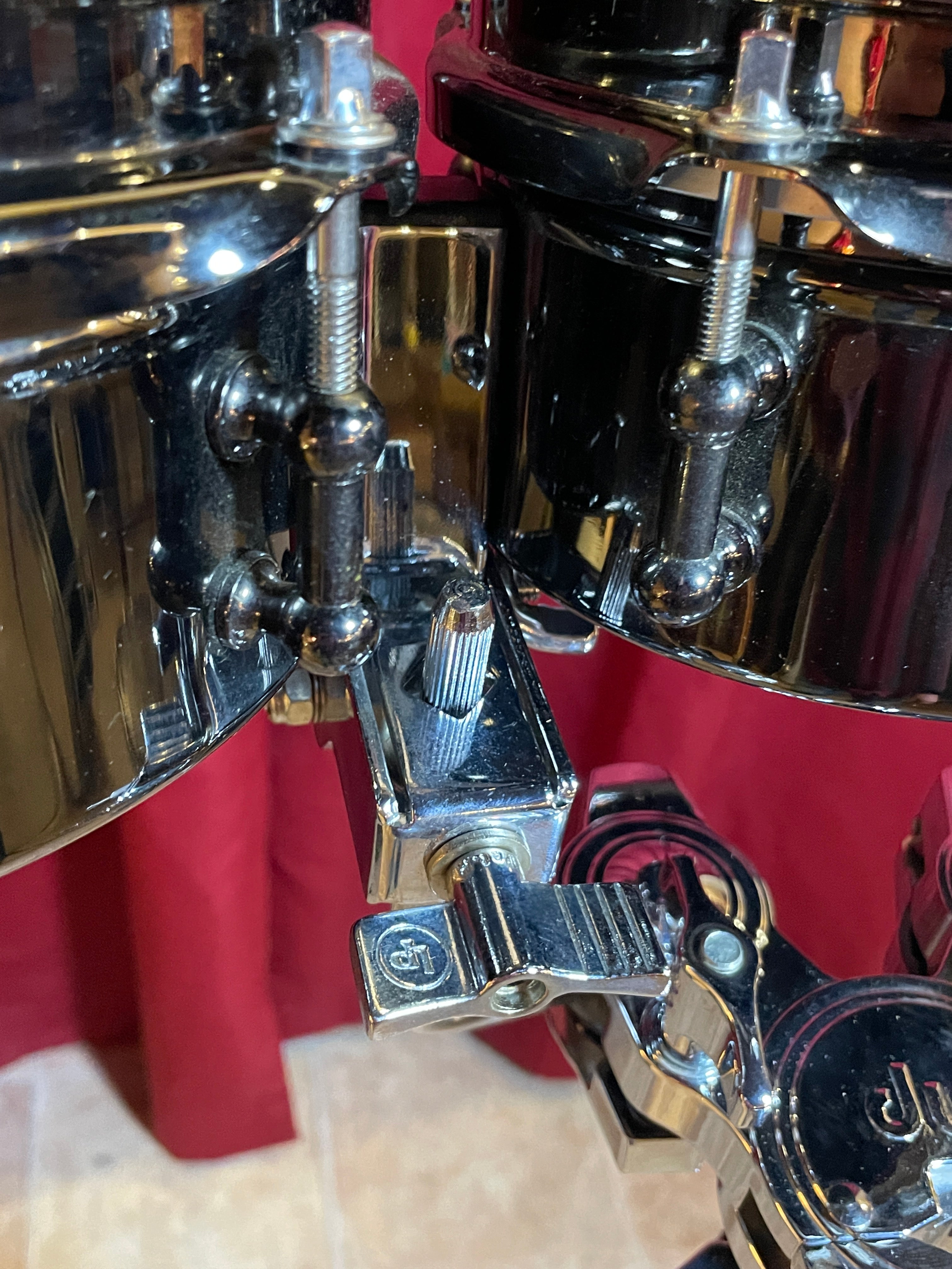 LP John Dolmayan Signature Mini Timbales Black Latin Percussion