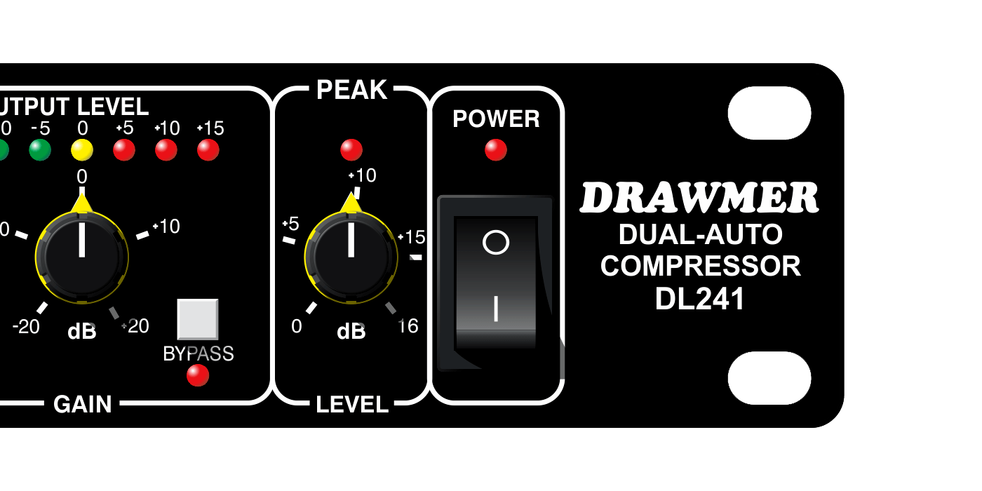 DL241 Dual Auto Compressor — Drawmer Electronics