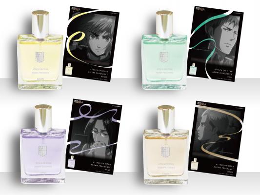 進撃の巨人 フレグランス」大ヒットにつき第2弾生産決定！！ | 株式