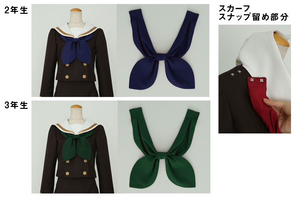 響け！ユーフォニアム』女子制服が登場! 受注生産限定で2年生・3年生