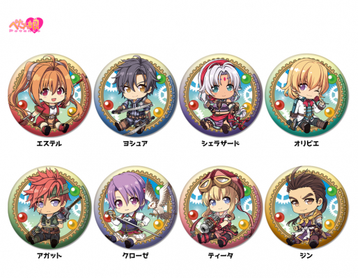 空の軌跡 the 1st ぺたん娘缶バッジ」予約受付中！ | 株式会社ペンギン