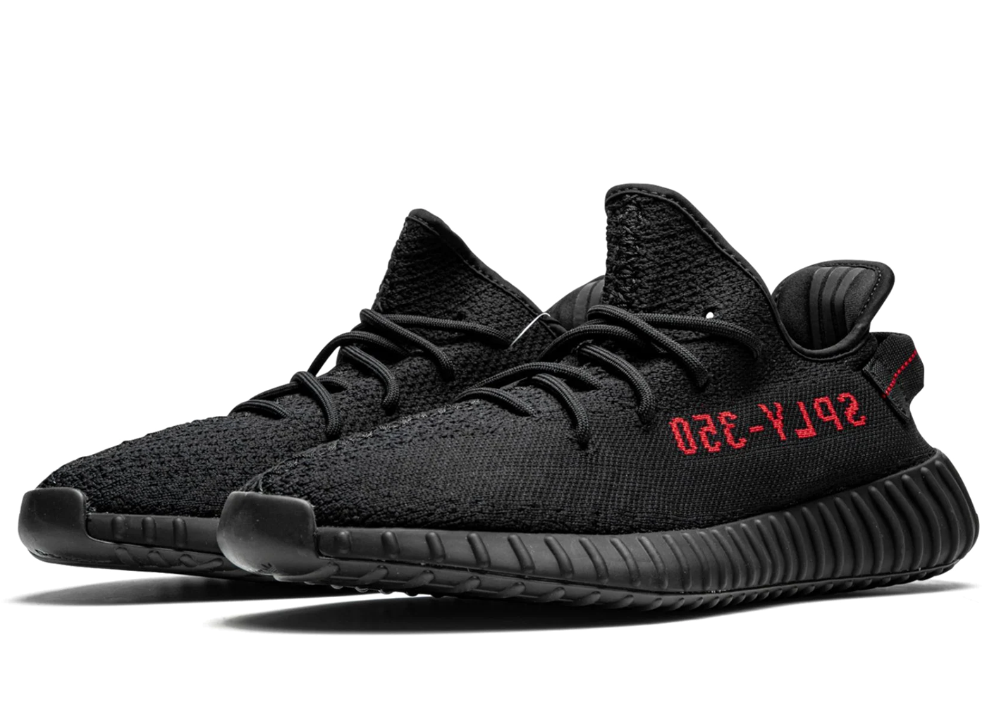 adidas Yeezy Boost 350 V2 Black Red | DROPJUST.COM