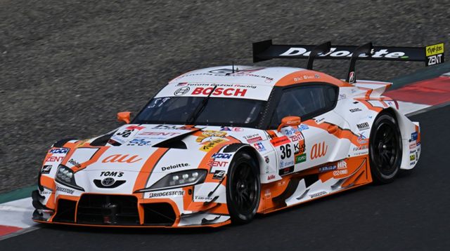 スパーク1/43 スーパーGT 2024 au トムス GR スープラ #36 TGR TEAM au