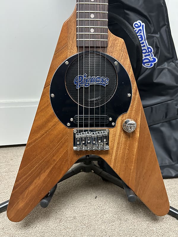 Pignose PGG-200V Flying V Mini Electric Travel Guitar – DSI Guitars