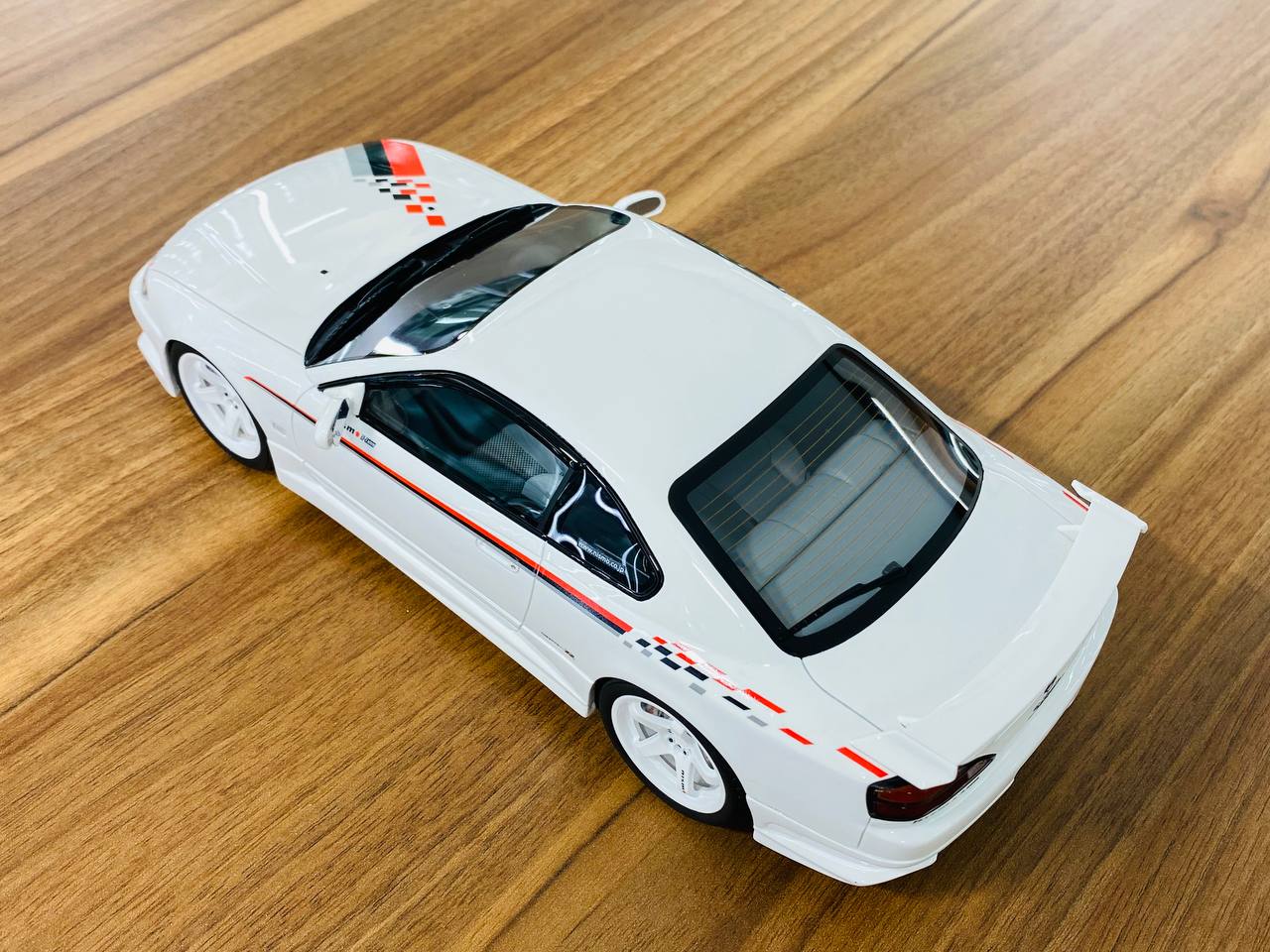 1/18 resin Otto Mobile Nissan Silvia Nismo S-tune white – dturman.com