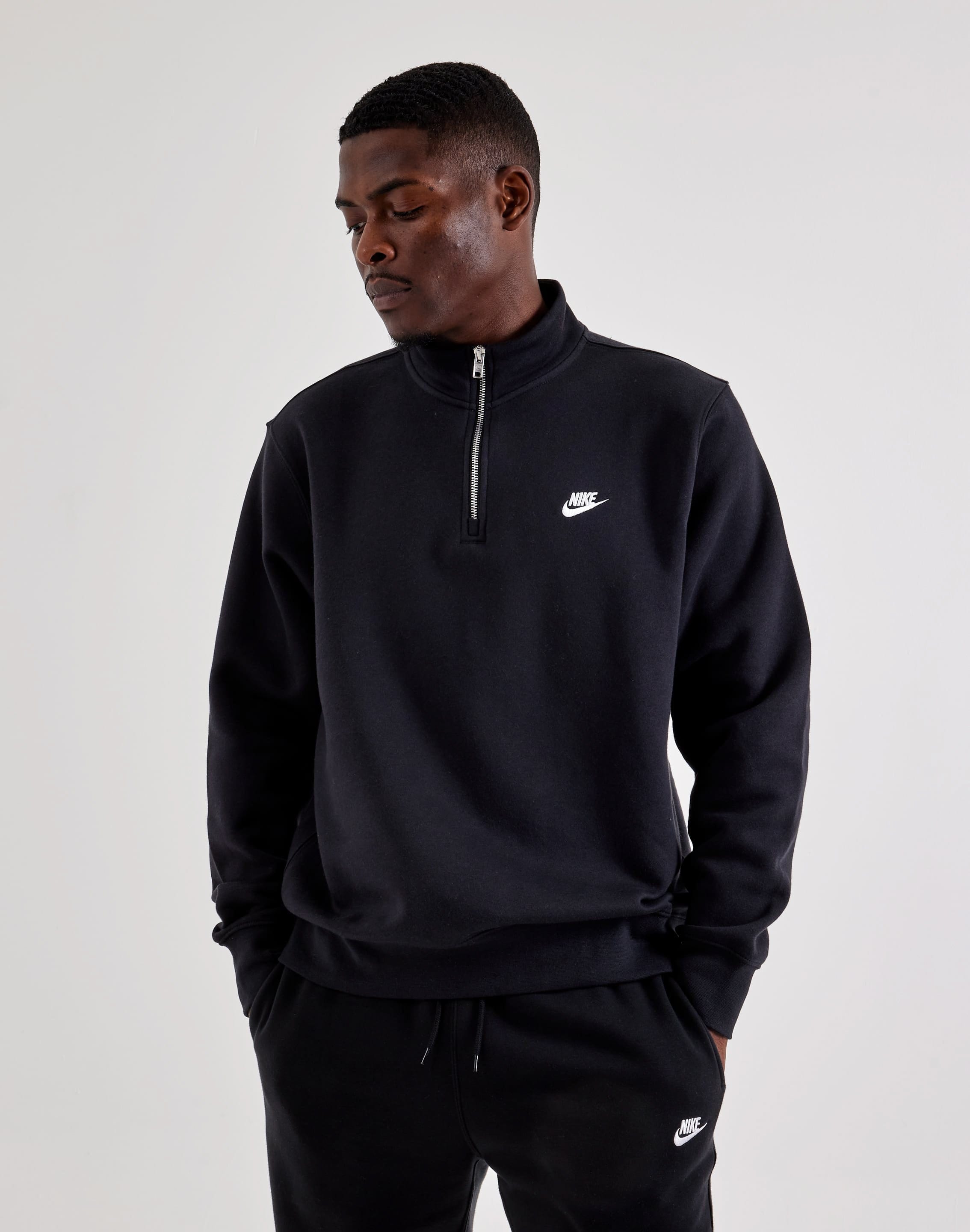 Nike Sportswear Club 1/2-Zip Fleece Top – DTLR
