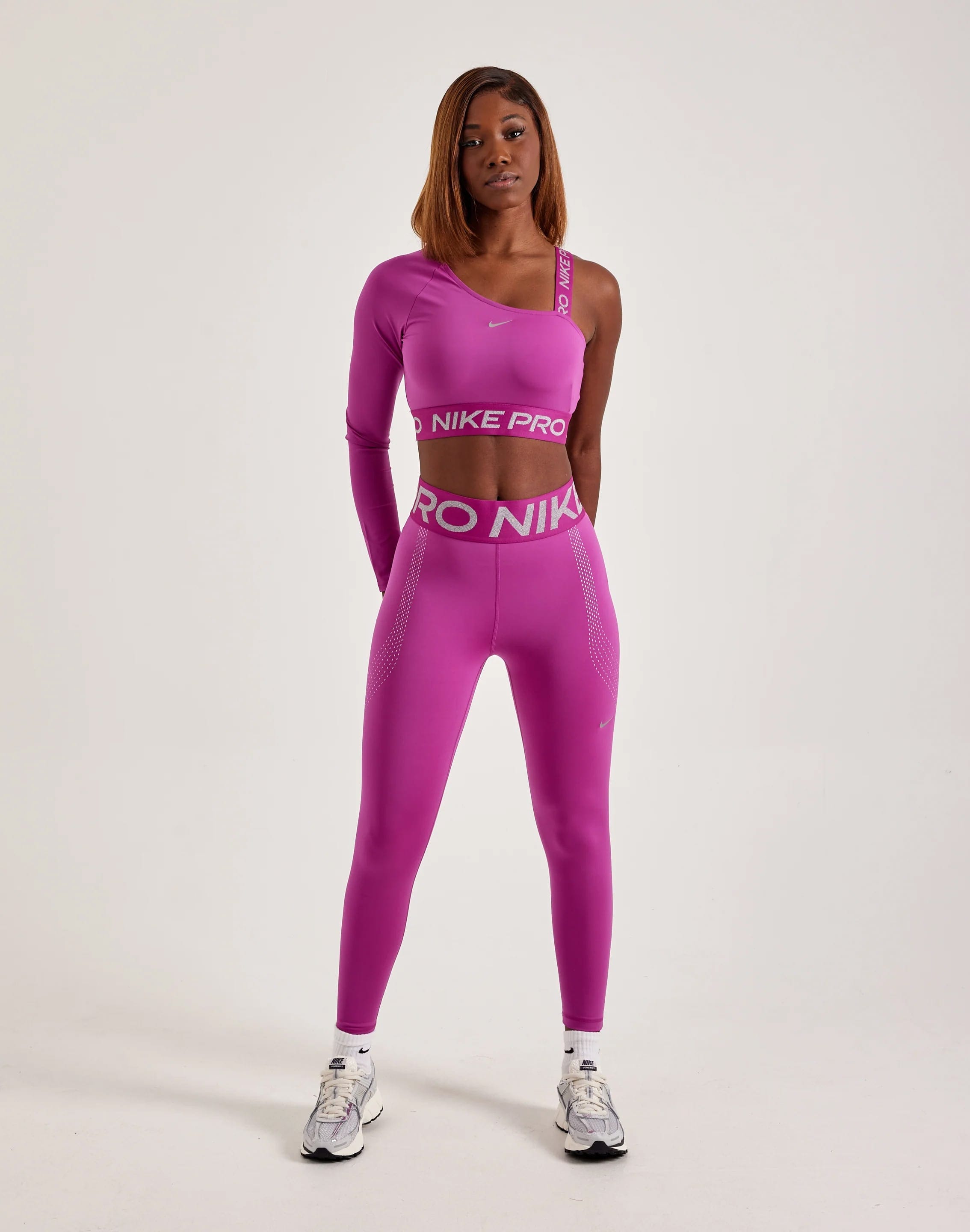 Nike Pro Shine Cropped Top – DTLR