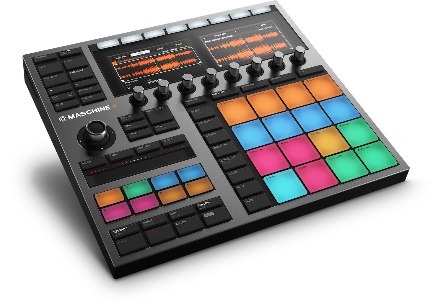 Native InstrumentsからMASCHINEの最新モデルMASCHINE+が誕生