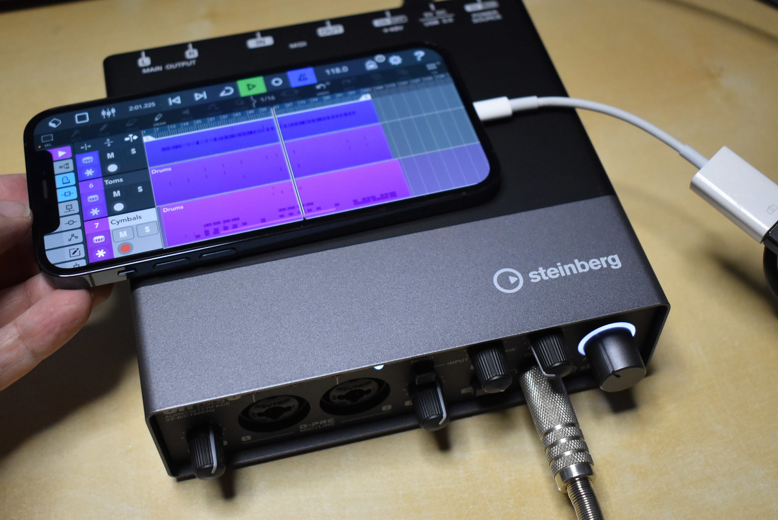 さっそくiPhone 12 Proを買ってきたので、DTMで問題なく使えるのか