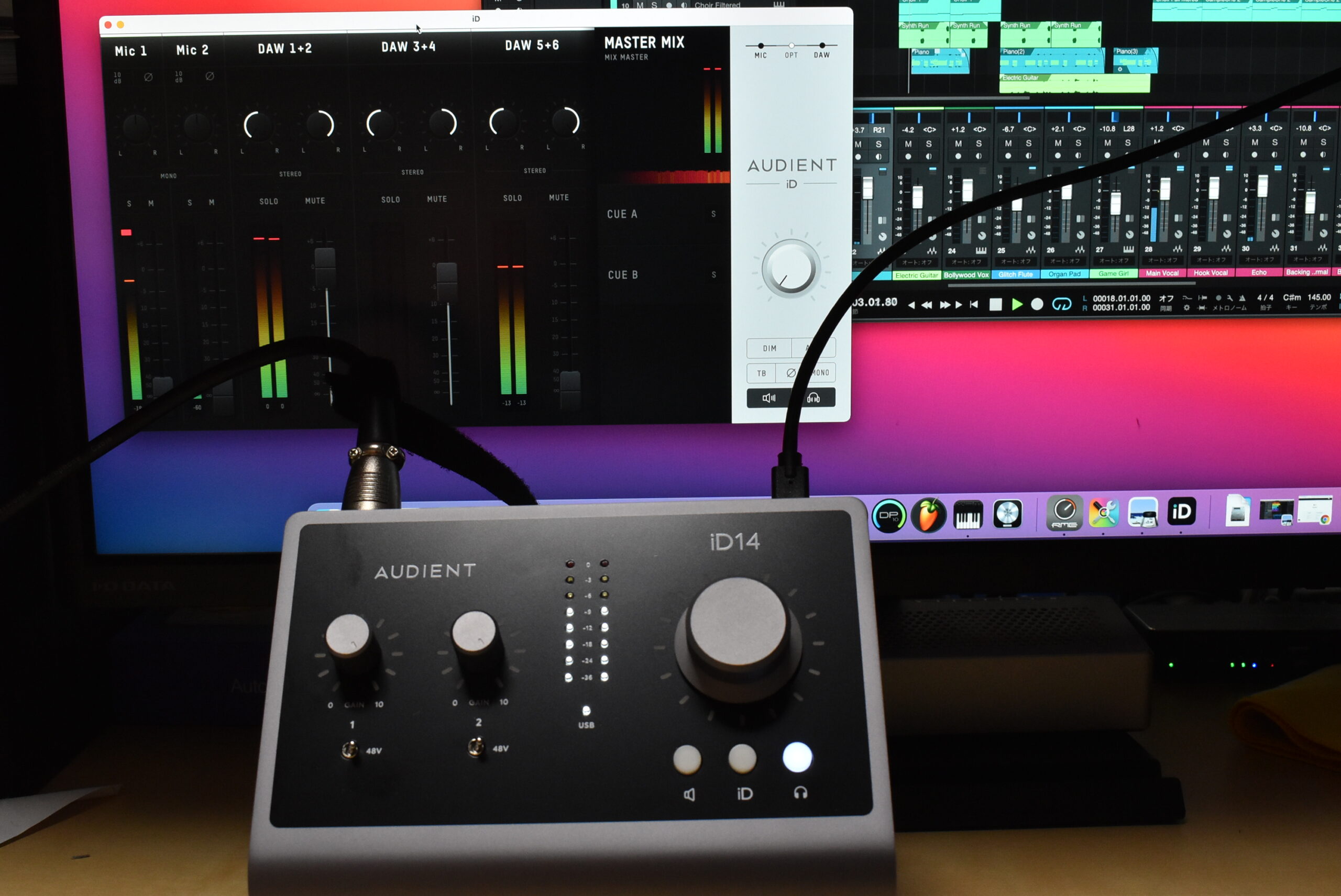 英audientからプロクオリティーの10in/6outオーディオインターフェイス