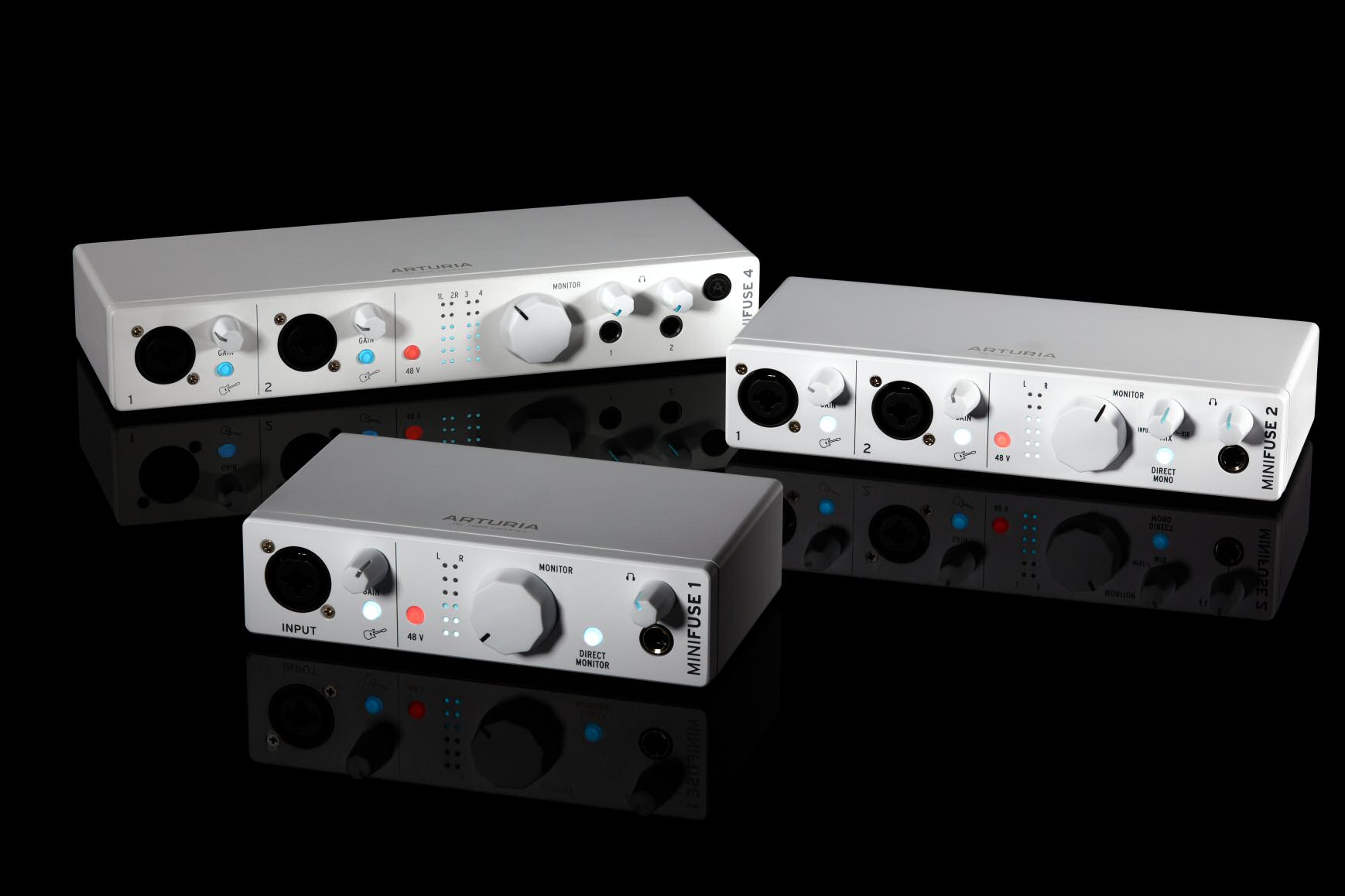 Arturiaからスタイリッシュでコンパクトなオーディオインターフェイス