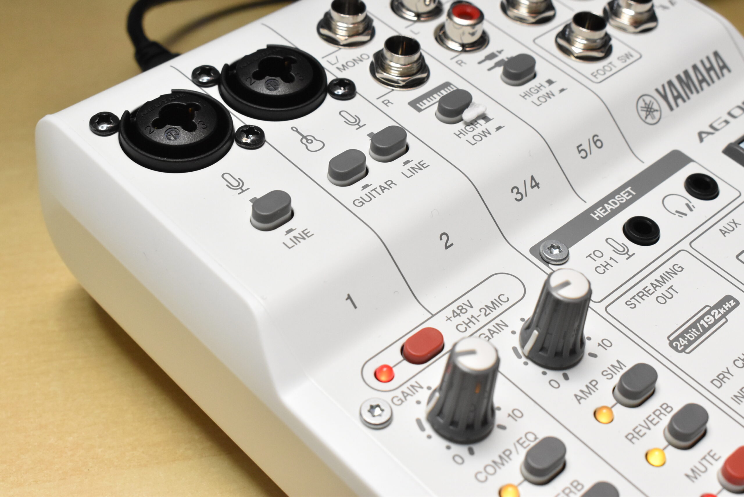 ヤマハの第2世代、ライブストリーミングミキサー、AG03 MK2、AG06 MK2