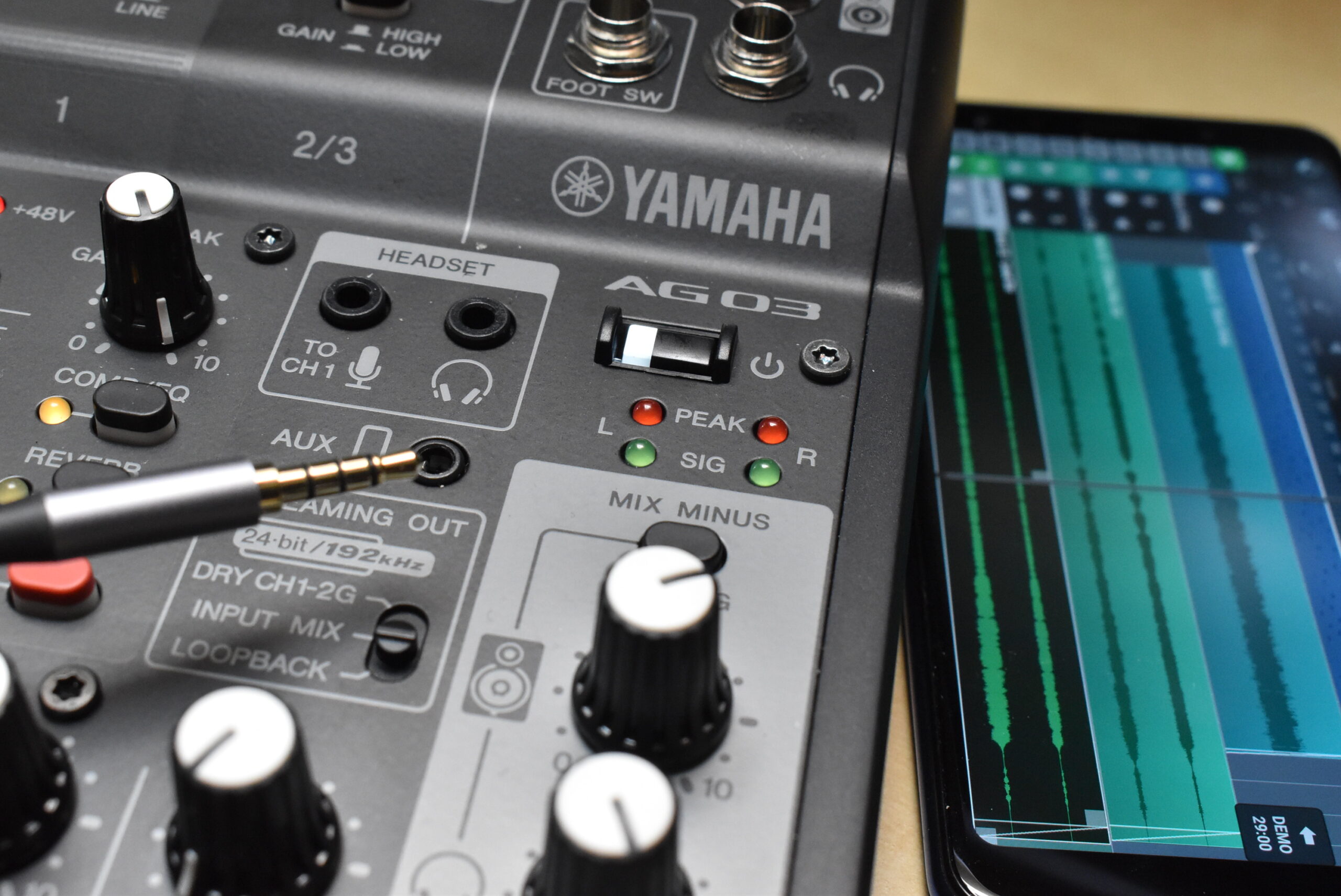 ヤマハの第2世代、ライブストリーミングミキサー、AG03 MK2、AG06 MK2