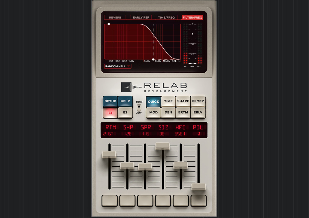 伝説のデジタルリバーブLexicon 480Lを完全再現！Relab Development