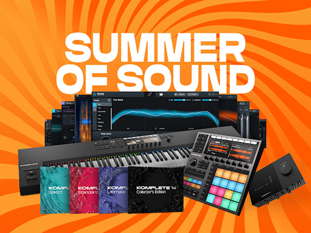 毎年恒例、Native Instrumentsの夏の半額セール、SUMMER OF SOUND 2023