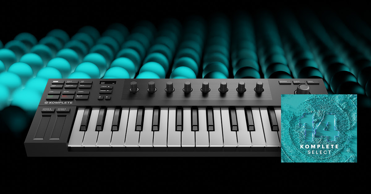 Native Instrumentsが5月3日からKOMPLETE 14 SELECT、M32キーボード