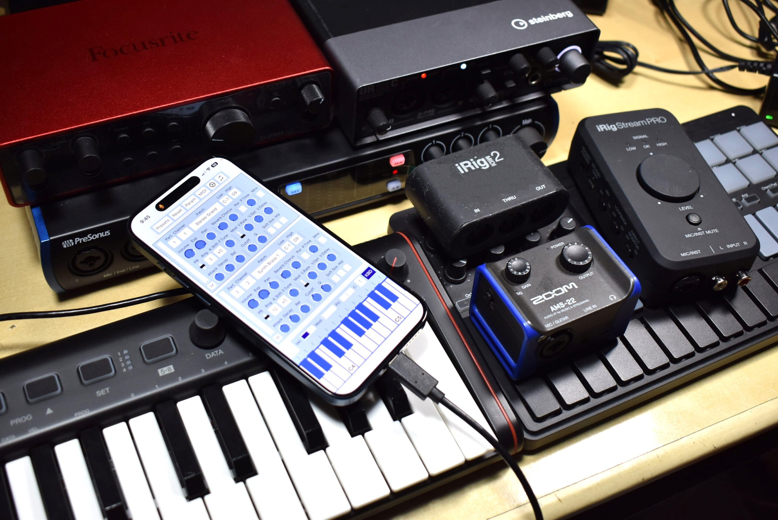 USB-CになったiPhone 15 Proを買ってみたので、DTMで問題なく使えるか