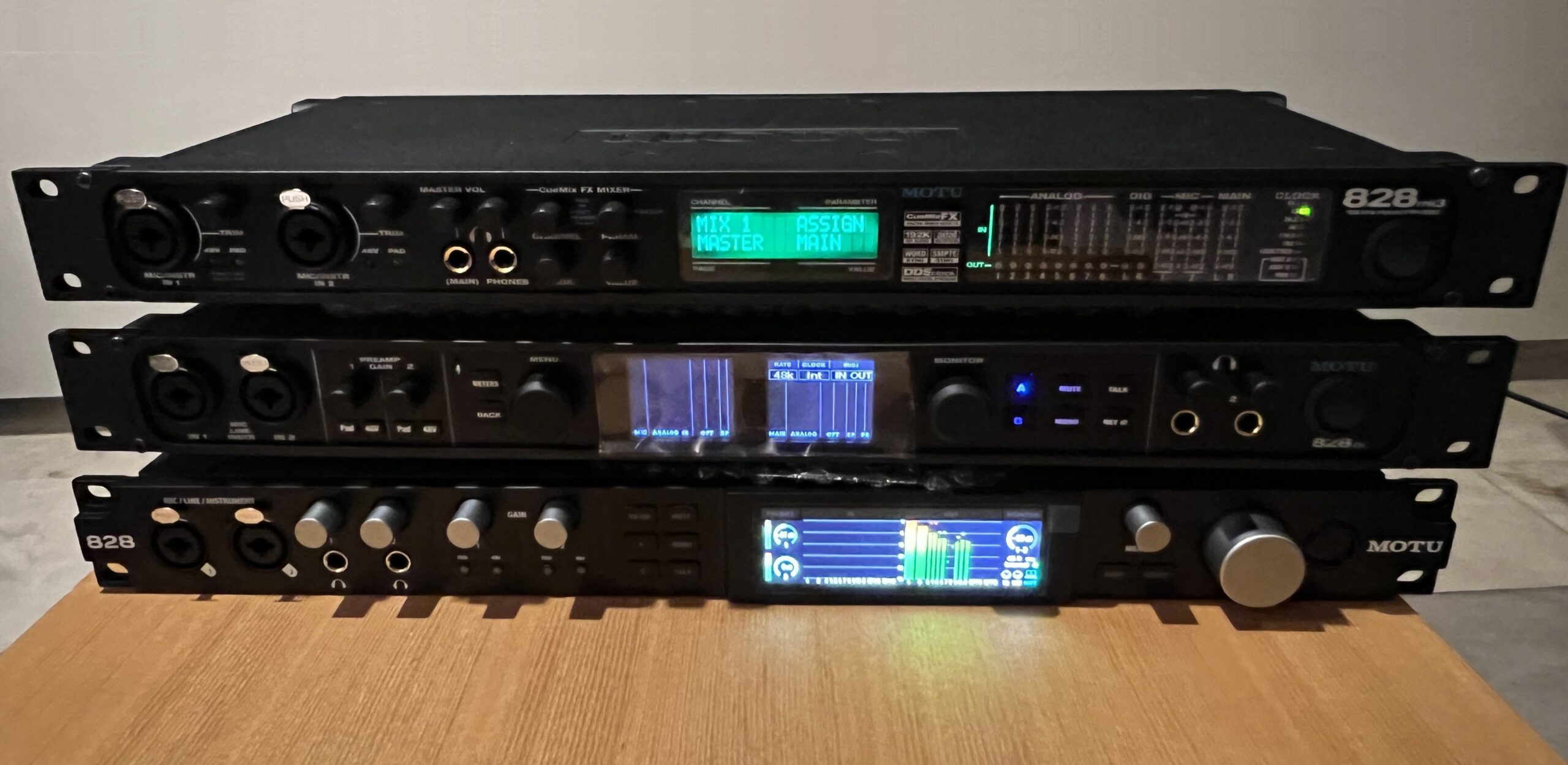 MOTUから第5世代828がデビュー。超高音質な28in/32out USB3