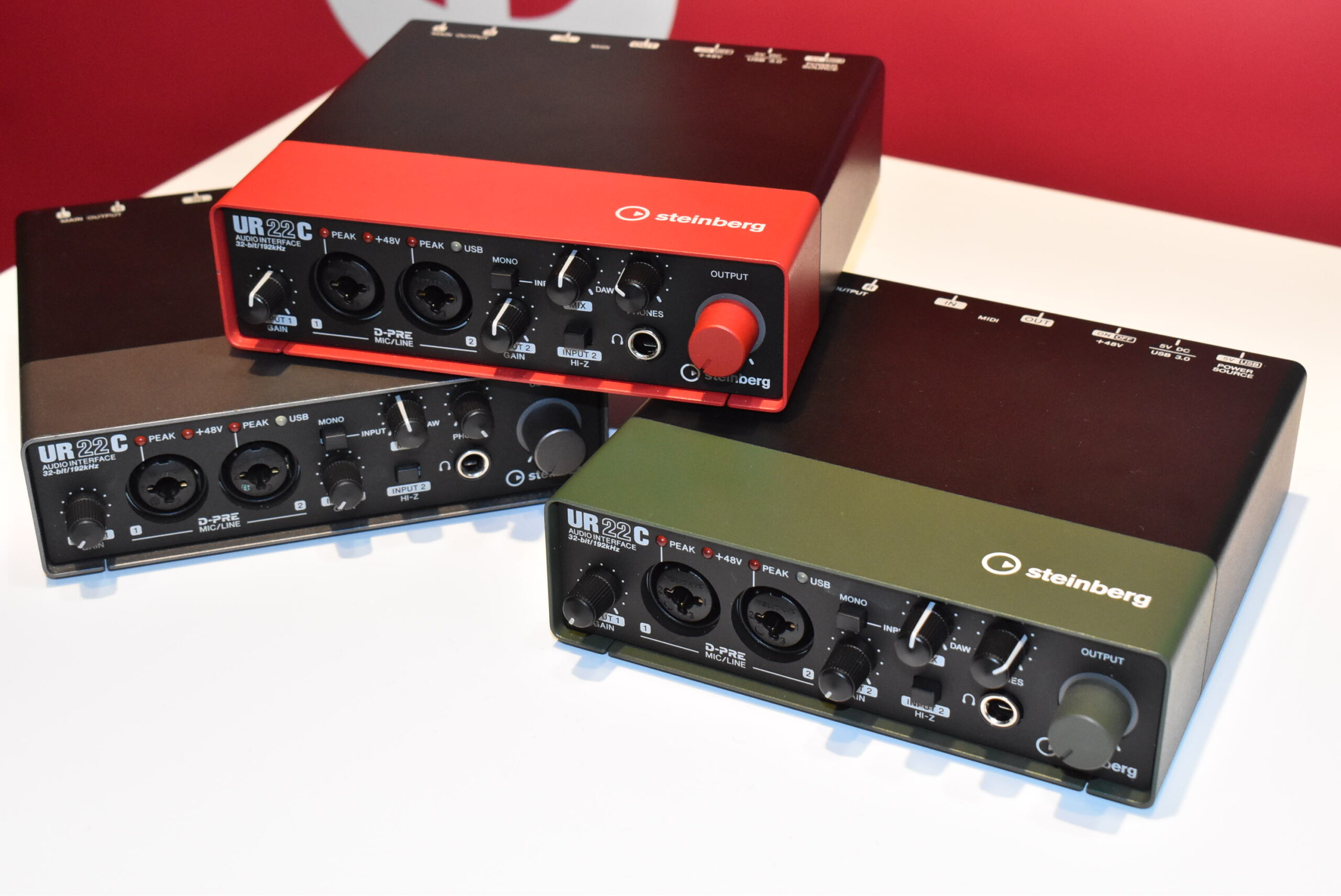 ベストセラーオーディオIF Steinberg UR-CシリーズがUPDATE。機能強化