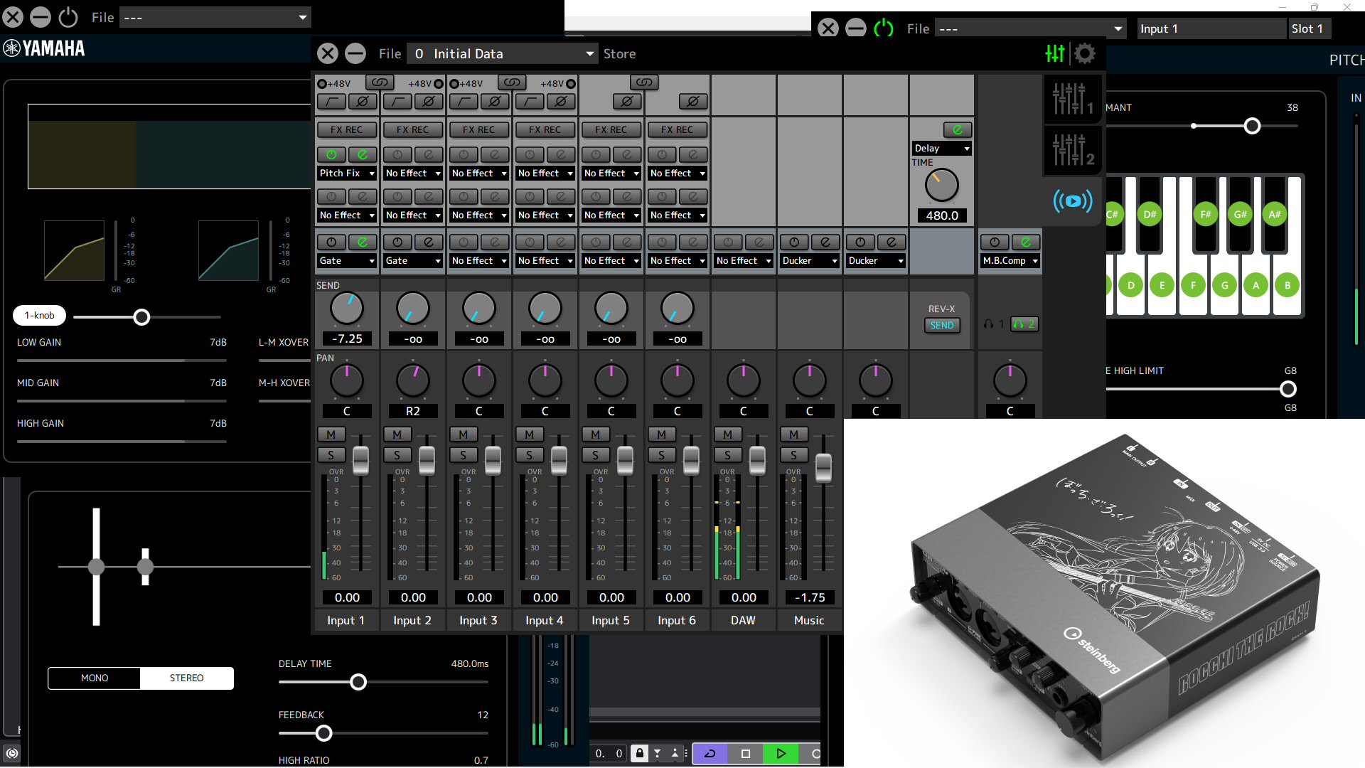 ベストセラーオーディオIF Steinberg UR-CシリーズがUPDATE。機能強化