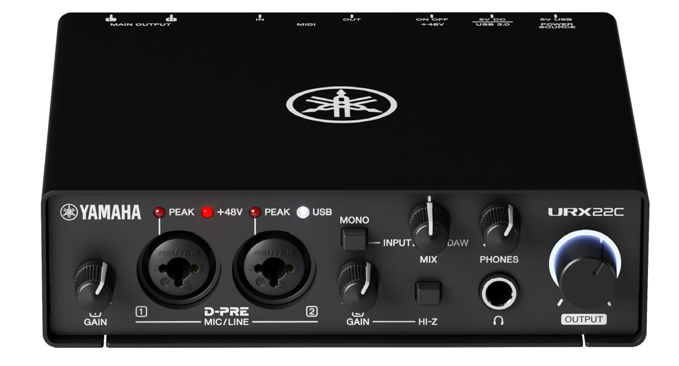 UR22Cなど定番オーディオIFのブランドがSteinbergからヤマハに! URX22C