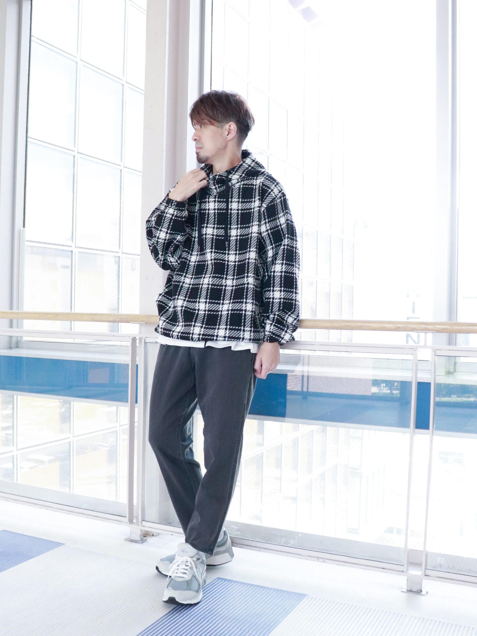 safari掲載】チェックシャツパーカーコーデ【大人気】 – The DUFFER of