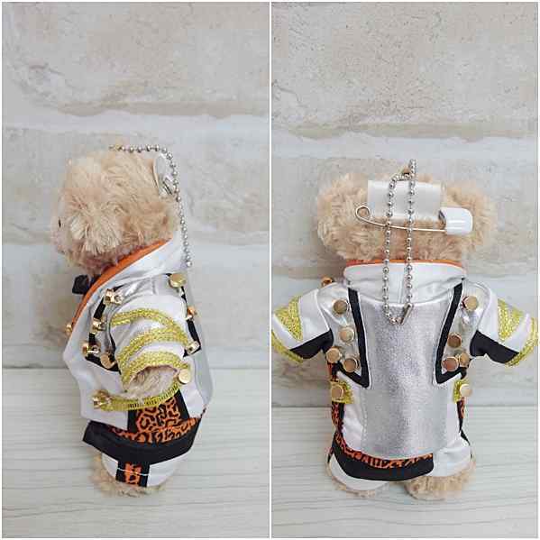 予約受付中】 ダッフィーぬいば サイズ (身長14cm) コスチューム 服