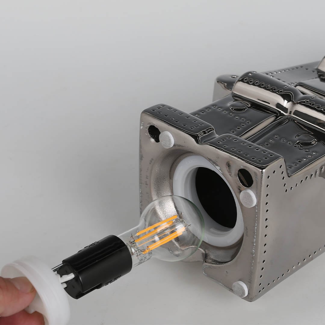 DULTON ONLINE SHOP | PORCELAIN ROCKET LIGHT CROME(ROKET CHROME): 家具