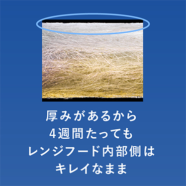 レンジフードフィルターガラス繊維タイプ（キッチン換気扇用