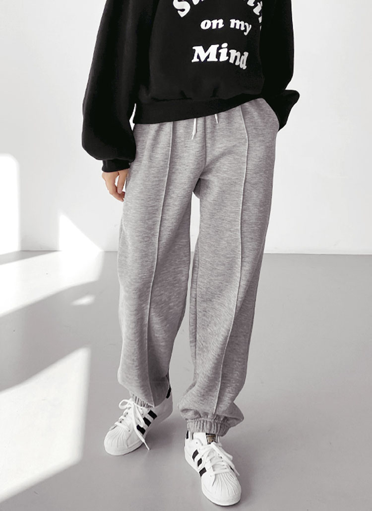 裏起毛センターラインジョガーパンツ | レディースファッション通販