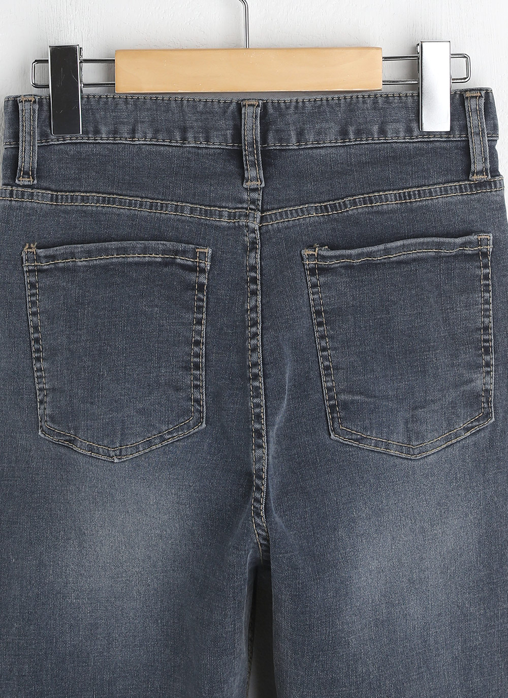 ダークグレータイトデニムパンツ | レディースファッション通販 - DHOLIC