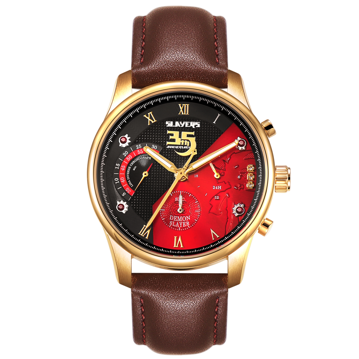 スレイヤーズ』原作35周年記念 アニバーサリー クロノグラフ腕時計