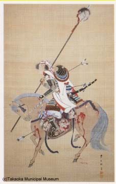 高岡市立博物館 収蔵品から 前田利家桶狭間凱旋図