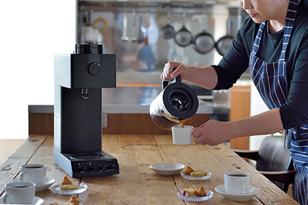 e-TREND｜ツインバード CM-D465B [全自動コーヒーメーカー ～6杯用]