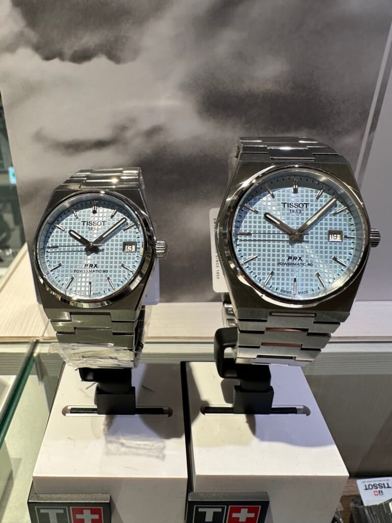 ティソPRXのオートマチック35mmが入荷しました！新色も追加されたこと