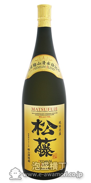 松藤プレミアムブレンド 一升瓶/崎山酒造廠：泡盛・古酒の通販
