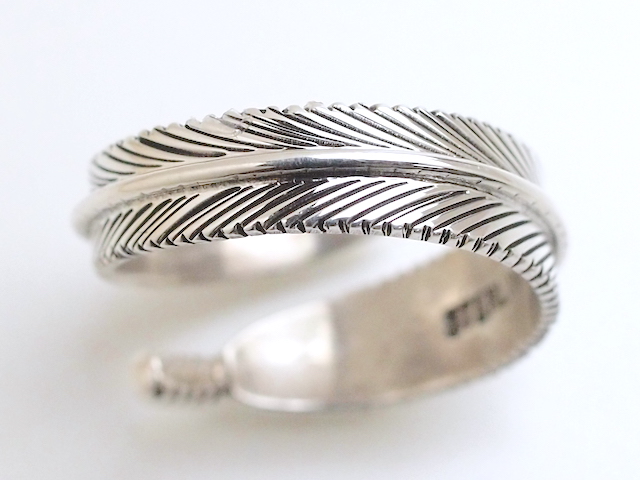 ナバホ 01-0296 ハービ－・メイス作 イーグルフェザー ナロー